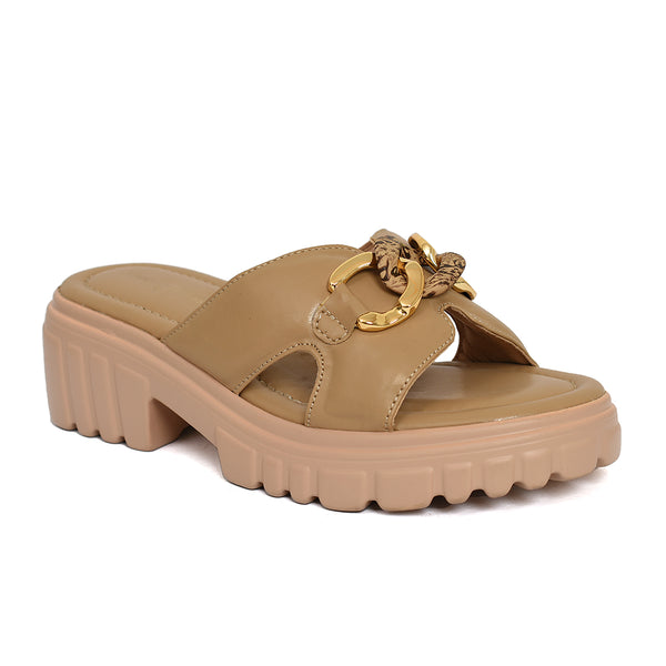 Ladies Casual PU Slipper