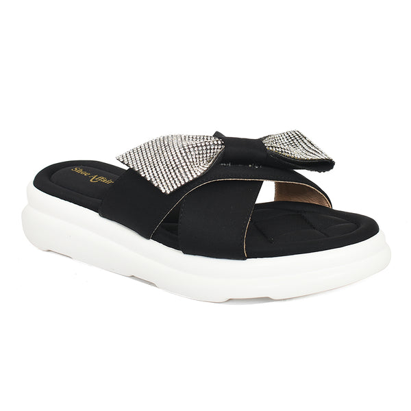 Ladies Casual PU Slipper