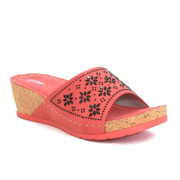 LADIES CASUAL WEDGE SLIPPER