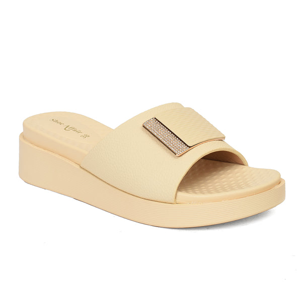 Ladies Casual PU Slipper