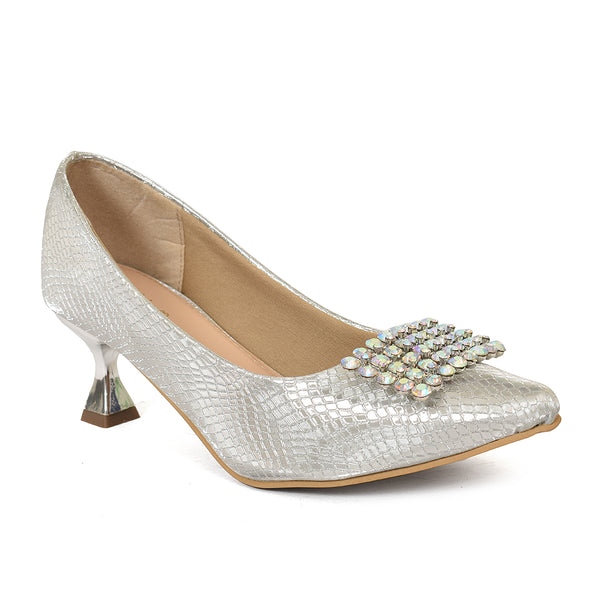 Ladies Bridal Court Shoes