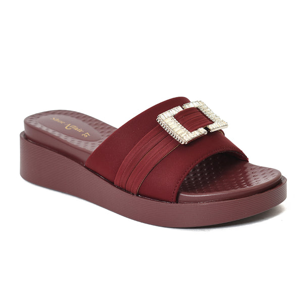 Ladies Casual PU Slipper