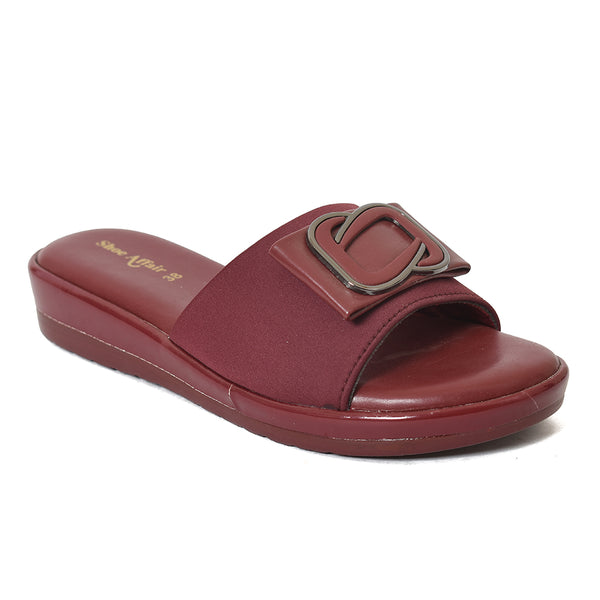 Ladies Casual PU Slipper