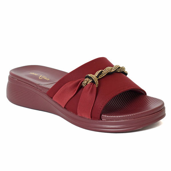 Ladies Casual PU Slipper