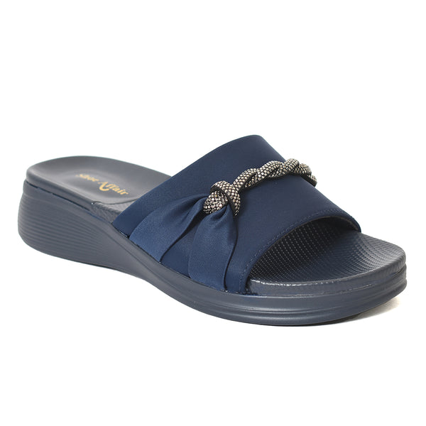 Ladies Casual PU Slipper