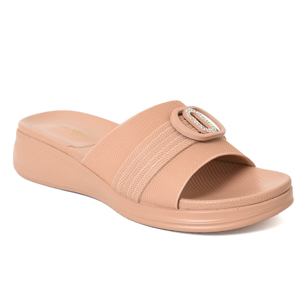 Ladies Casual PU Slipper