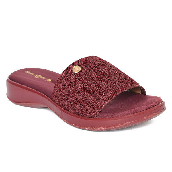 Ladies Casual PU Slipper