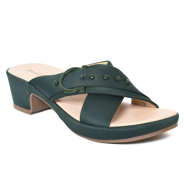 Ladies Casual PU Slipper