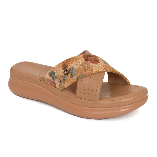 Ladies Casual PU Slipper