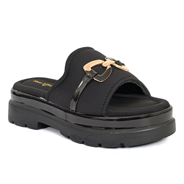 Ladies Casual PU Slipper