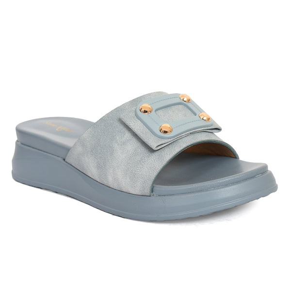 Ladies Casual PU Slipper