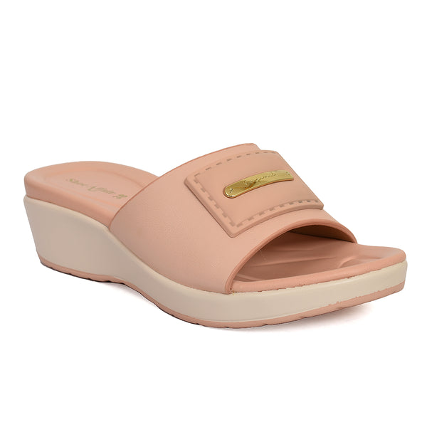 Ladies Casual PU Slipper