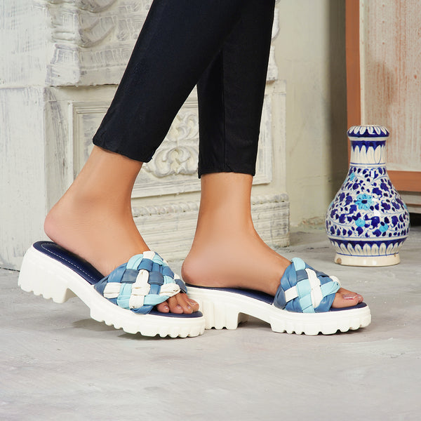 Ladies Casual PU Slipper